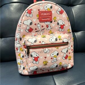Loungefly Peanuts Valentine’s Backpack